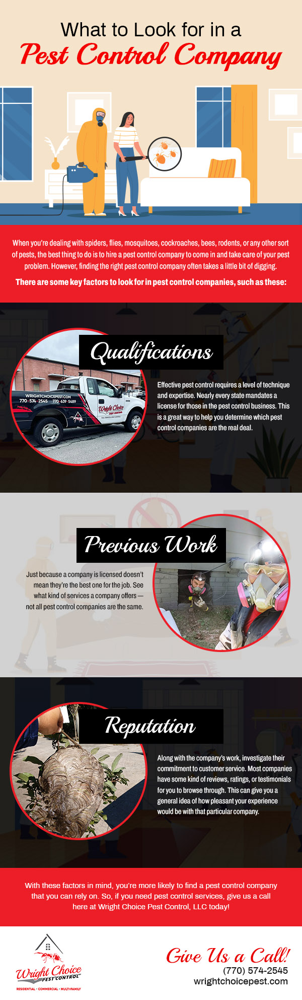 What to Look for in a Pest Control Company